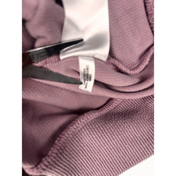Marc New York Women’s Large Hoodie Mauve Pink Pullover Sweatshirt Kangaroo Pocke - Picture 9 of 9